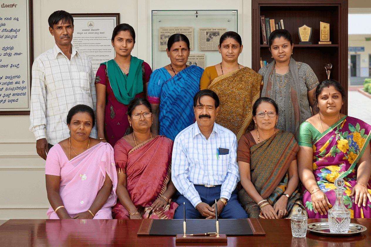The Nachiketha Manovikasa Kendra team — staff, educators, and leadership